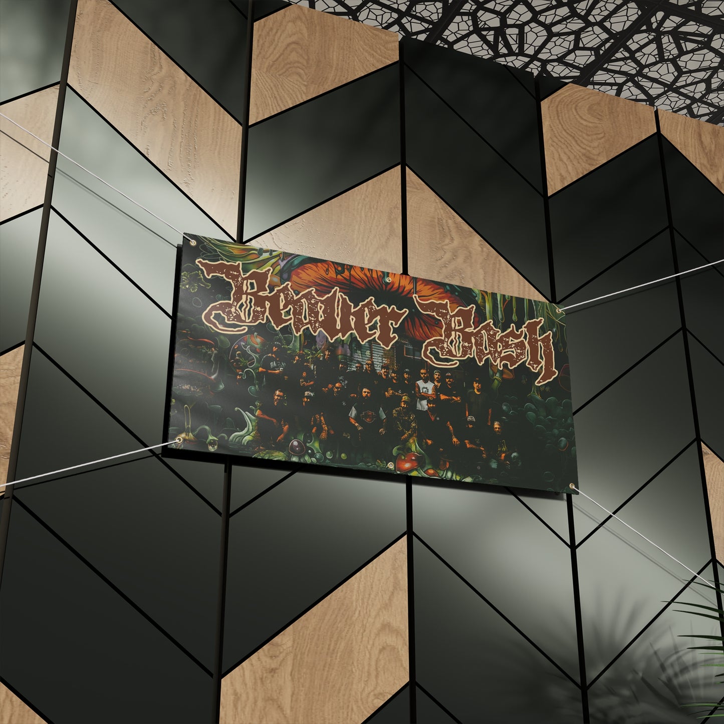 Beaver Bash vinyl banner