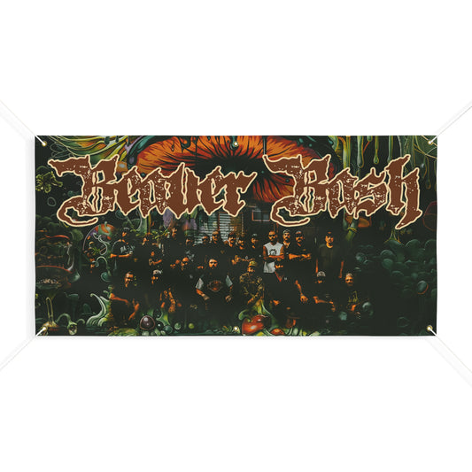 Beaver Bash vinyl banner